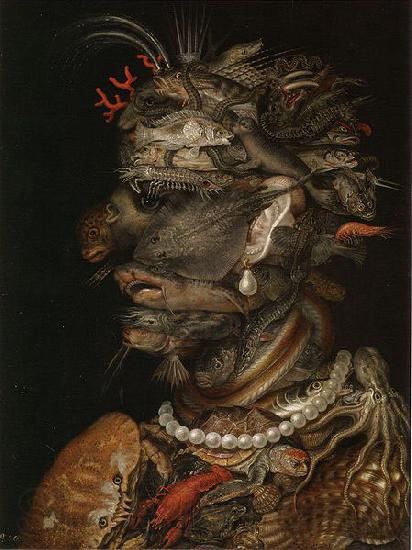 unknow artist Arcimboldowater Norge oil painting art